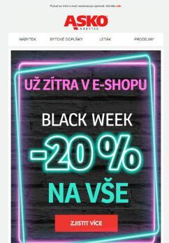 Už zítra SLEVA -20 % na VŠE v e-shopu!