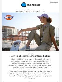 Skate Streetwear from Dickies