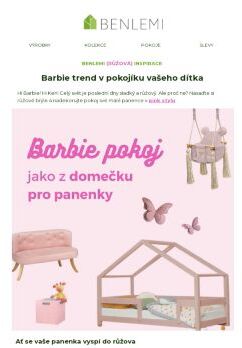 💜 Barbie mánie v dětském pokoji