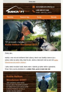 [Článek + video] Moje oblíbená košile na jaro až podzim – Helikon Woodsman