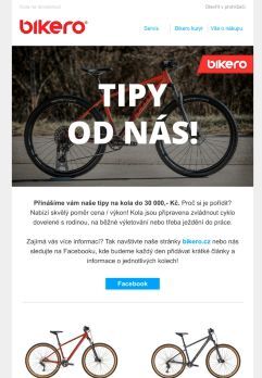 🛒 Přinášíme kola do 30 000,- Kč!💣