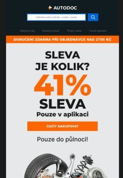 📢 Všechno, co potřebuješ, s 41% slevou