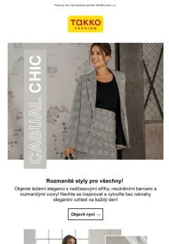 Casual chic: outfity na celý den!