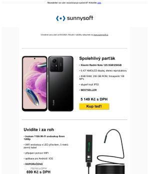 <•> Sunnysoft - Pelmel slev, novinek i hitů