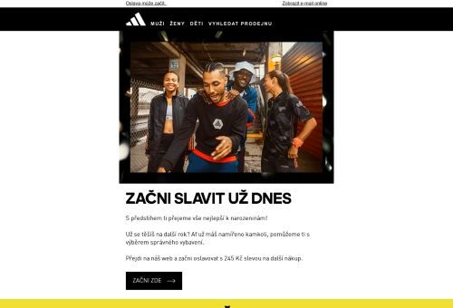 Získej slevu 245 Kč jako dárek k narozeninám!