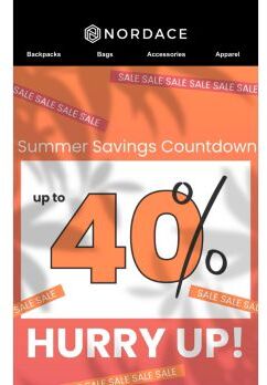 Summer Savings Countdown