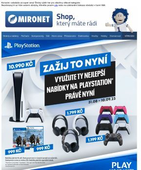 Zažij to nyní s PlayStation