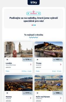 Dnešní TOP: Londýn za 1216 CZK, Tirana za 1452
 CZK a ještě mnohem víc!