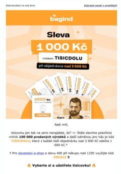Ušetřete tisícovku! 🔥