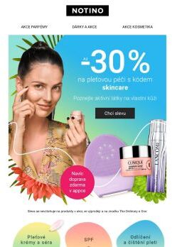 TOP akce týdne: Až 30% sleva na pleťovou péči!