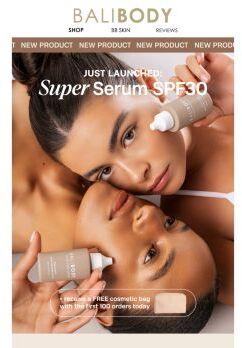 JUST LAUNCHED: Tinted Super Serum SPF30 🙌🏽
