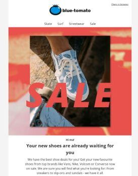 Only now: Shoe Sale