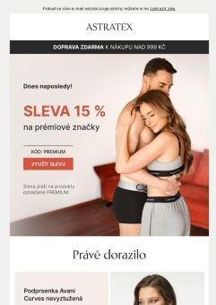 💎 15% sleva na Calvin Klein, DKNY, Ralph Lauren a další prémiové značky.