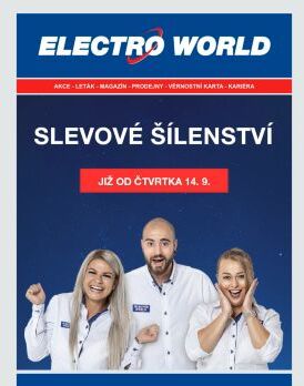 SLEVOVÉ ŠÍLENSTVÍ se blíží - ulovit slevy si můžete už od čtvrtka 14. 9. 2023.