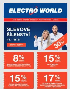 SLEVOVÉ ŠÍLENSTVÍ je tady - slevy až 30 % na vybrané kategorie a značky, vyberte si.