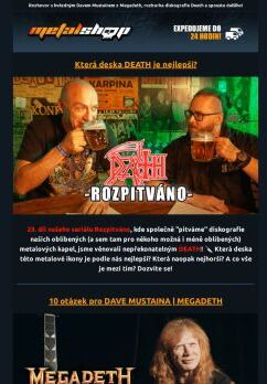 Nová videa ve tvé metalové televizi! 💀