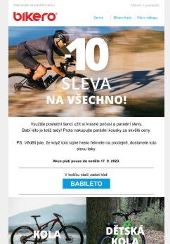 🛒Poslední den slevy 10 % na všechno!💥
