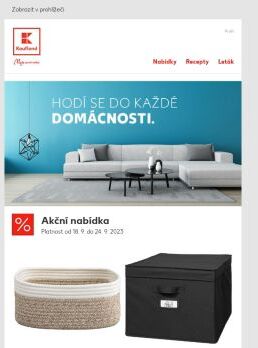 Hodí se do každé domácnosti. - od 18. 9. do 24. 9. 2023