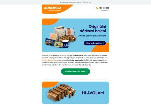 Zabalte to originálně! 🎁