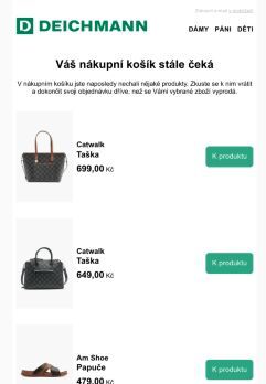 Váš nákupní košík stále čeká! 🛒