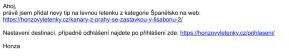 Kanáry z Prahy se zastávkou v Lisabonu - 3 601 Kč - HonzovyLetenky.cz