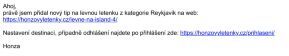 Levně na ISLAND - 1 380 Kč - HonzovyLetenky.cz