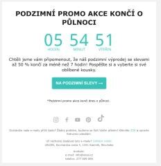 Zbývá už jen několik hodin! ⏰