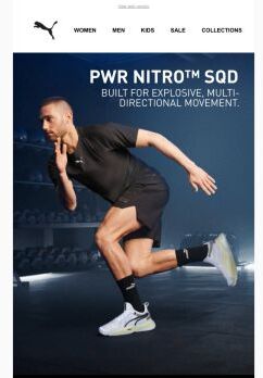 NEW: PWR Nitro™ SQD Training Shoes