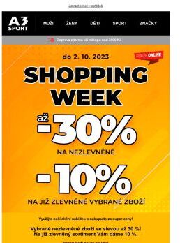 Akční nabídka! Až -30% na vybrané TOP značky!