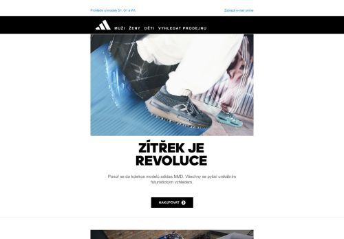 Jsi ready vykročit do budoucnosti s adidas NMD?