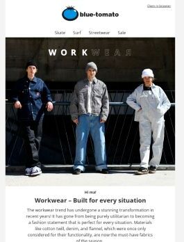 Workwear – Built for every situation