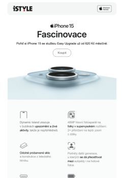 iPhone 15. Buď o skok napřed.