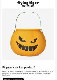 🎃 Připravte si kyblík! Blíží se
 Halloween.