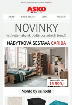 Objevte novinky z ASKO - NÁBYTEK