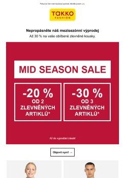 Teď se chopte příležitosti: ušetřete dodatečně až 30 % na zlevněné artikly
