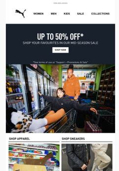 Now Up To 50% OFF*