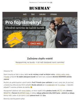 Nové zimní kousky a dárek ke každé bundě.