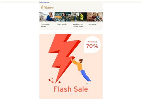 FLASH SALE ⚡ Až 70% slevy!