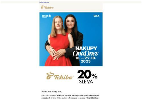 Pouze dnes 🛍️ Nákupy Ona Dnes