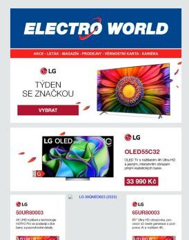 LG týden - vyberte si z výhodných nabídek špičkových televizorů.