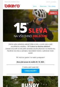💥Dodatečná sleva 15 % na všechno oblečení!🛒