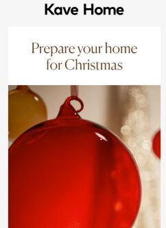 Decoration for these holidays