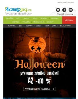 ➡ Halloweenský výprodej zimního oblečení