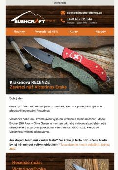 [Recenze + video] Přírůstek do rodiny Victorinox - Evoke BSH Alox