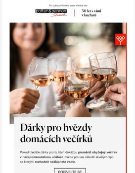 Nejlepší dárky pro hvězdy domácích večírků.