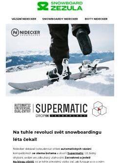 Nidecker Supermatic: Svět vázání je vzhůru nohama🙃