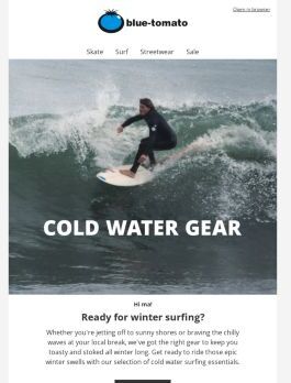Our favourite winter surf essentials