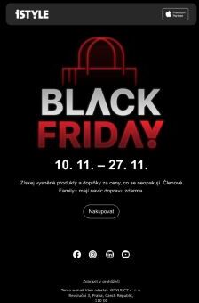 Black Friday v iSTYLE