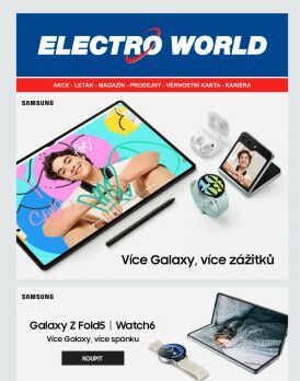 Objevte ekosystém Samsung - více Galaxy, více zážitků.