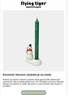Objevte
 naši nabídku vánočních dekorací. 🎄
